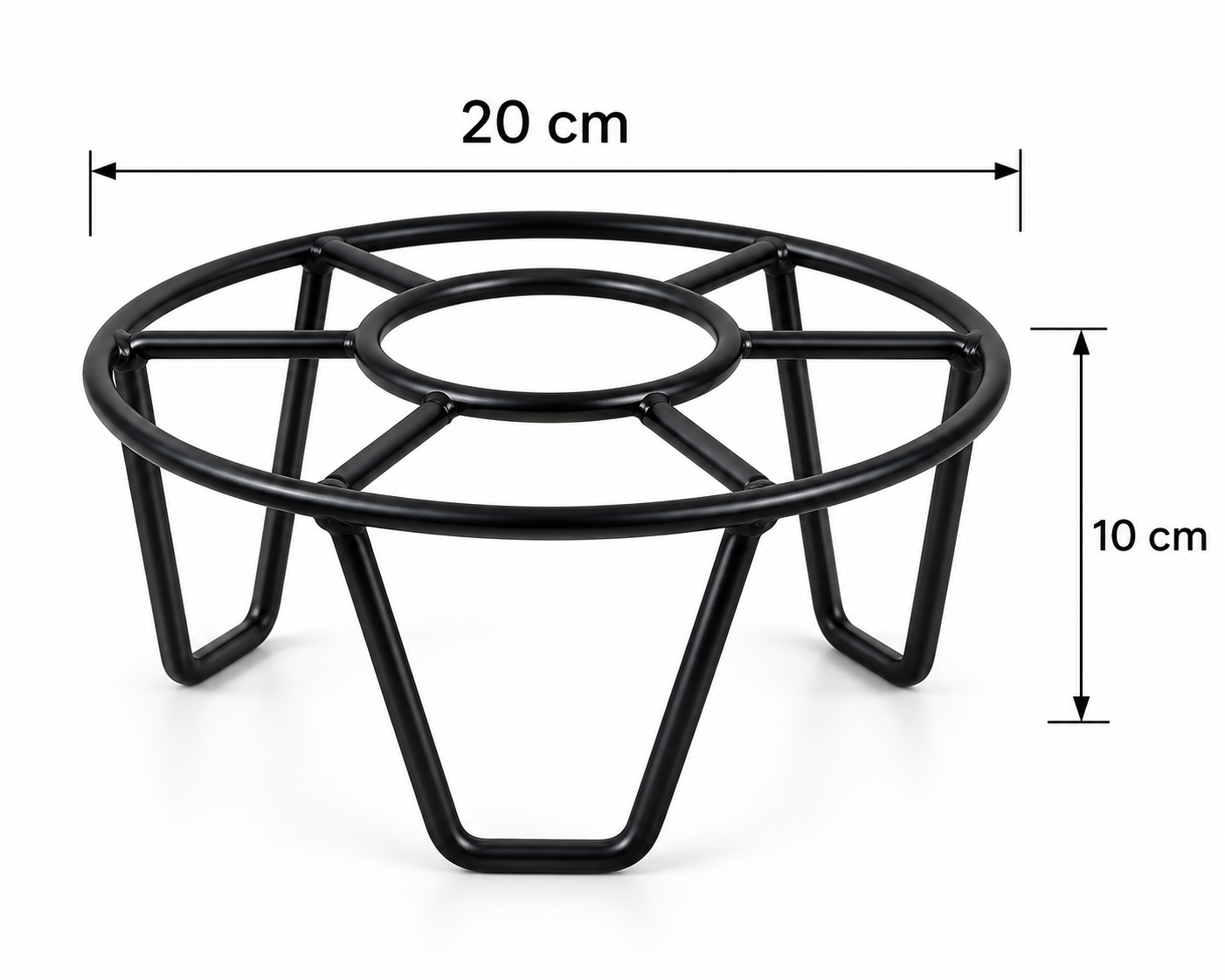 Gamla Stand Plant Stand Pot Stand Iron Stand (Set of 12) Garden Balcony Pot Stand thumbnail 4